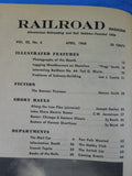 Railroad Magazine 1968 April I used to run woodburners on logging roads