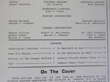 O&W Observer 1974 March Vol 4 #4 Cadosia Freight house Depot plan Oswego Midland