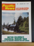Pacific News #195 1978 January British Columbia Southern Pacific Milwaukee Fs