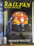Railfan & Railroad Magazine Bound Volume 13 January - December 1994 Green