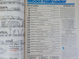 Model Railroader Magazine 1989 December Scratchbuild turnouts Dinner Train to mo