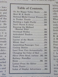 Model Railroader Magazine 1940 May Building a light pacific Timber trestle