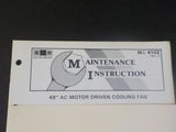 EMD Maintenance Instructions MI 4102 Rev C September 1981 48 inch AC Motor drive