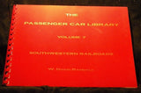 Passenger Car Library Volume 7 UP MP WAB MKT Southwestern Railroads - Union Paci