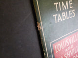 Louisville & Nashville public timetable 1939 April 11 L&N        See photos