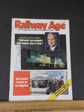 Railway Age 1990 June Rail transit returns to Los ANgeles Preventive freight car