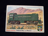 TCG Trading Card 26 Diesel Switcher Nat. Rwys. Of Mexico Railroad Train