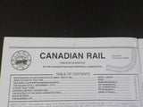 Canadian Rail #492 2003 Jan-Feb Maintenance -of-Way in British Columbia