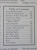 Model Railroader Magazine 1939 March Three position semaphore signal