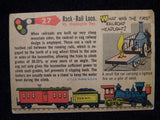 TCG Trading Card 27 Rack-Rail Loco. Mt. Washington Rwy. Railroad Train