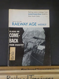 Railway Age 1965 January 4 / 11 Weekly Come back from Disaster Alaska Railroad