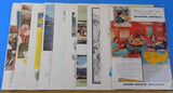 Ads Union Pacific Railroad Lot #8 Advertisements from various magazines (10)