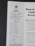 Baltimore & Ohio Employee Magazine 1954 January B&O Operation Goodwill Subsidy b