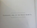 Kobbe’s Jersey Central Supplement of 1891 Central RR of New Jersey Hard cover