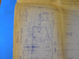 Map Kenova Belt Line N&W Right of Way and Track Maps Lot of 3