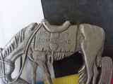 Jaycees Montana Large Horse Comanche with Custers Last Stand On   PIN