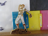 Jaycees Maryland Jim Palmer In Uniform With Baseball Bat On Brown Base  PIN
