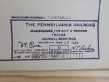 Blueprint PRR Freight & Trucks Journal Bearings 456638-J