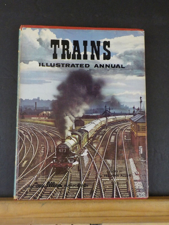 Trains Illustrated Annual 1959 Ian Allen  w/ dust jacket