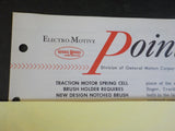EMD Pointers 1961 June 15 Traction Motor spring cell brush holder requires new