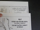 C&EI Flyer Magazine, The Chicago & Eastern Illinois RR HS Vol 11 #1,2 1992 MAP