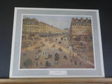 Renaissance Lithographic Print Camille Pissarro Avenue De L'Opera