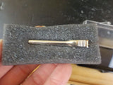 Jewelry Passenger car tie clip Silver & blue in color