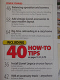 Classic Toy Trains 2008 July Operation Scenery how to tips Lionel Legacy