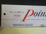 EMD Pointers 1959 November 16 New double coil truck spring freight & GP Locomoti