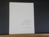 Chicago and North Western Railway Company Annual Report 1962