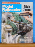 Model Railroader Magazine 1985 April This is Z scale Improving freight car reali
