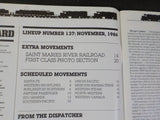 CTC Board Railroads Illustrated #137 1986 November Saint Maries River RR