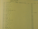 Norfolk Southern Station List 1986 Form #8600 Soft Cover 300 pages