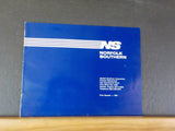 Norfolk Southern Financial Department 1984 FIrst Quarter Track Structure Carload