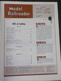 Model Railroader Magazine 1949 April Thornburgh loco Turntable Track & roadbed
