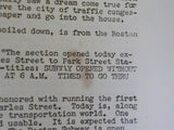 Turnout The Boston NRHS Chapter 1947 September Vol 6 No 6 Convention Issue