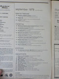 Railroad Model Craftsman Magazine 1979 September Make your own decals Sawmill