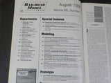 Railroad Model Craftsman Magazine 1996 August TTX Coil car C&S Depot plans