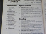 Railroad Model Craftsman Magazine 2003 September Model Conrail SD38 SP wood boxc