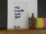 Jaycees Maryland Tuborg Gold Beer Bottle with Red Ribbon  PIN