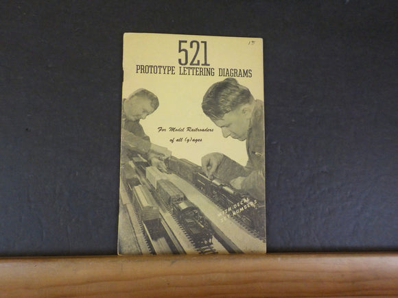 521 Prototype Lettering Diagrams Revised edition 1979