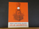 Great Northern Railway Steam Locomotives  Form 6026 Brochure
