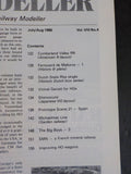 Continental Modeller 1986 July August Cumberland Valley Railroad Mallorcan narro