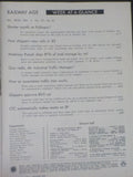 Railway Age 1961 December 18 / 25 Freight traffic issue Cut newspaper damage w c