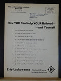 Erie Lackawanna Railroad Employee Magazine 1961 May June Vol 57 #2