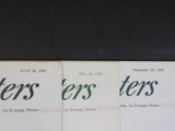 EMD Pointers 1960-196 Lot of 6 Merry Christmas Price reductions Representatives
