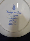 Plate Marilyn and Child  Edna Hibel Collectors International Royal Doulton p0084