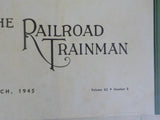 Railroad Trainman Magazine, The 1945 March Red Cross War Fund