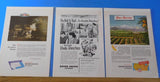 Ads Union Pacific Railroad Lot #44 Advertisements from various magazines (10)