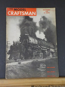 Model Craftsman RMC 1946 November Build a steam shovel Worm drives